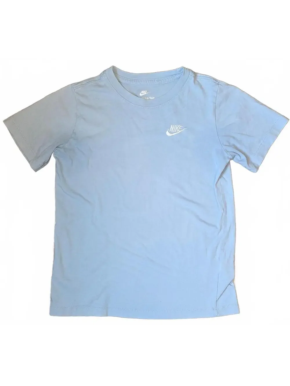 2-Pack Nike Classic Logo T-Shirts Size Youth Large Duo Blue & Cream Men/Women XS